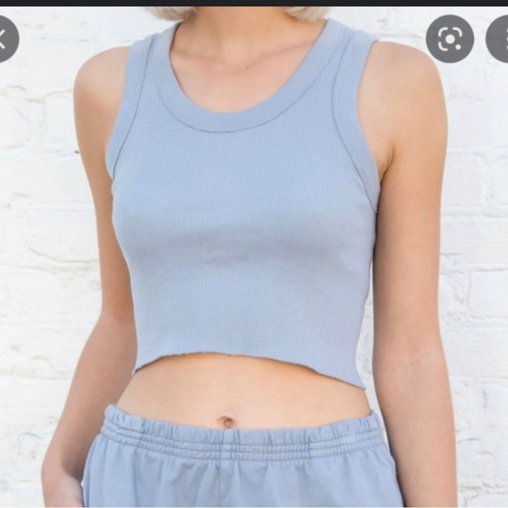 Brandy Melville tank top blue one size